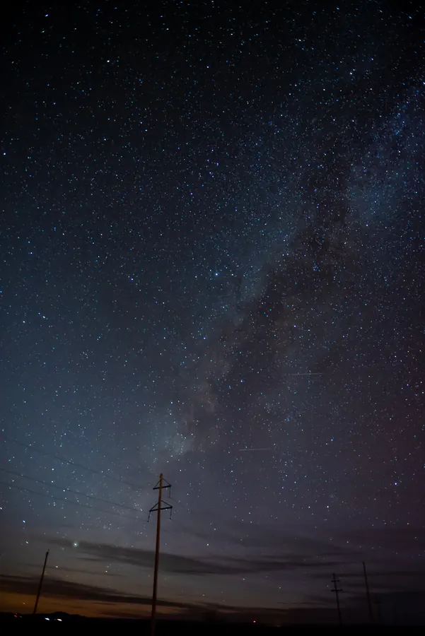 Night sky photograph taken on 2018-11-30 with Nikon D750.